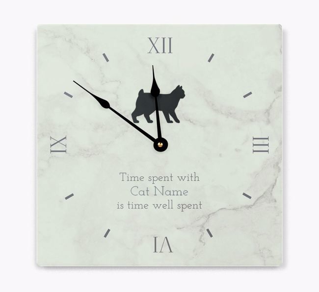 Time Well Spent...: Personalized {breedCommonName} Wall Clock